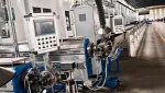Línea de extrusión para aislamiento y revestimiento de cables