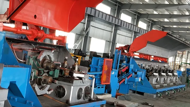 Línea CCR para alambrón de cobre